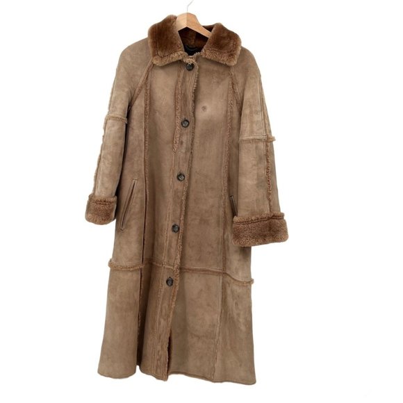 Vintage Jackets & Blazers - Vintage Morlands Lambskin Coat S